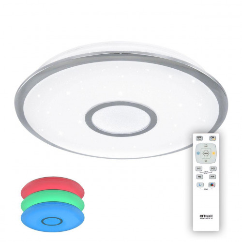 потолочный светодиодный светильник citilux старлайт cl70340rgb в Саранске