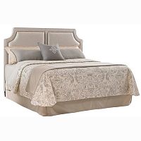 кровать двуспальная 160x200 бежевая chadwick headboard в Саранске