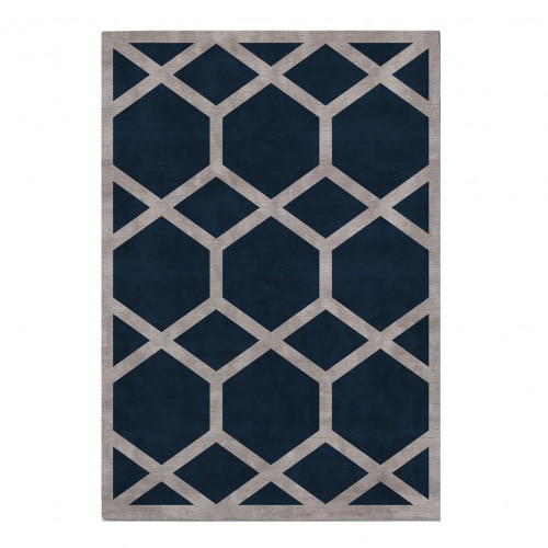 ковер ahston blue 200x290 синий в Саранске