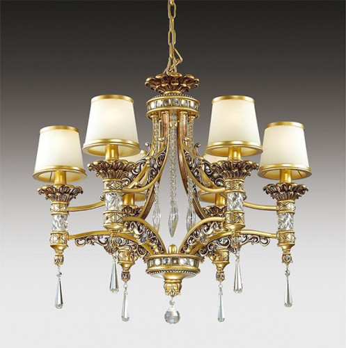 подвесная люстра odeon light peta 2803/6 в Саранске