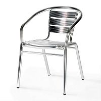 стул алюминевый милан silver metallic в Саранске