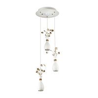 подвесная светодиодная люстра odeon light carolis 4035/36l в Саранске