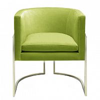 кресло julius chair велюр солнечный лайм в Саранске
