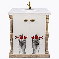 тумба с раковиной океан снег fornasetti в Саранске