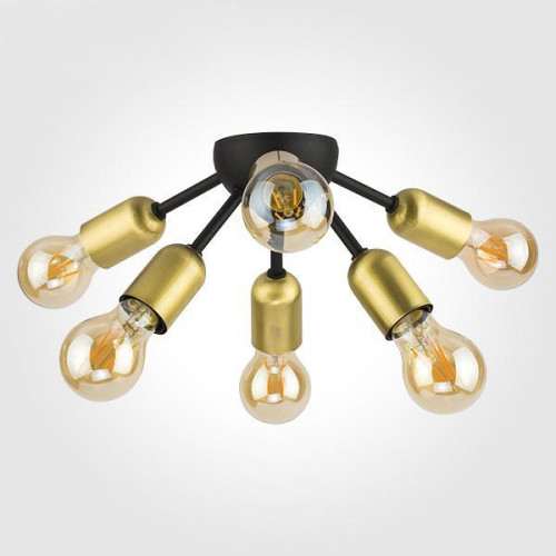 потолочная люстра tk lighting 1467 estrella black в Саранске