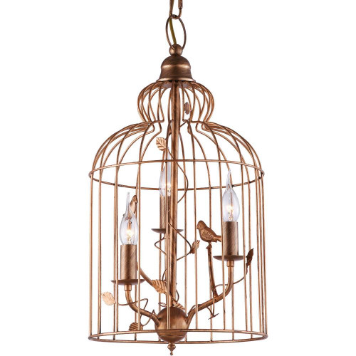 подвесная люстра arte lamp gabbia a1865sp-3bg в Саранске