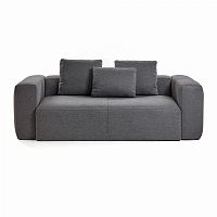 диван blok sofa 3 темно-серый от la forma (ex julia grup) в Саранске