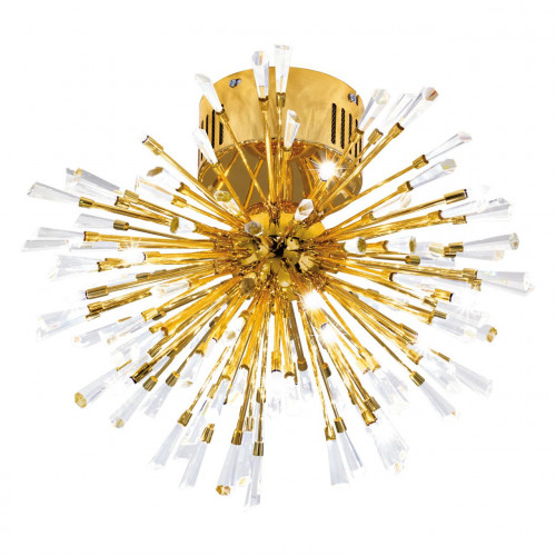 потолочный светодиодный светильник eglo vivaldo золотой в Саранске