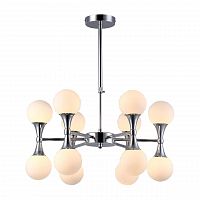 подвесная люстра arte lamp a9162lm-12cc белая в Саранске