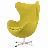 кресло egg chair оливковое в Саранске