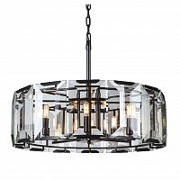 люстра harlow round d75 черное основание, прозрачное стекло в Саранске