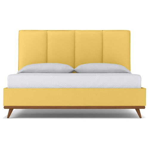 кровать двуспальная 180х200 желтая carter gold в Саранске
