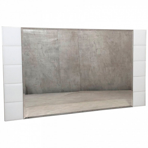 зеркало белое настенное венецианское с фацетом трэнди-4 в Саранске