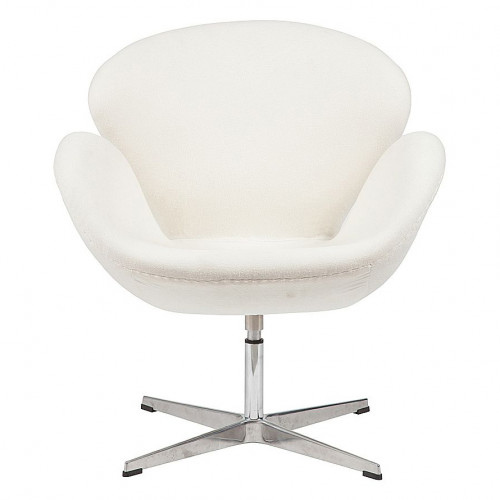 кресло swan chair белое в Саранске