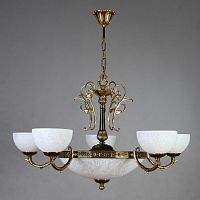 подвесная люстра ambiente seville 02140/5 pb белая в Саранске