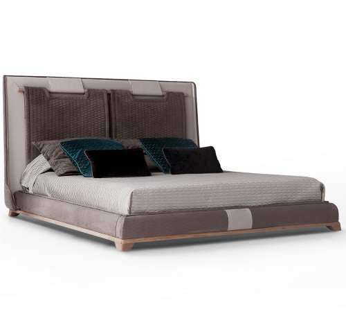 кровать двуспальная 160х200 серая tecni nova wood в Саранске