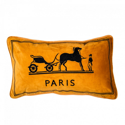 декоративная подушка old paris оранжевый в Саранске