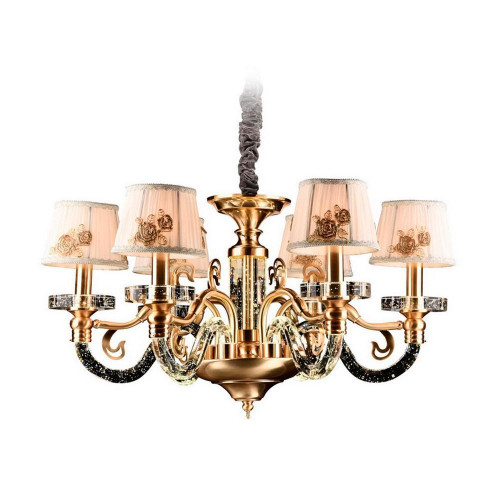 подвесная люстра idlamp michel 404/6-ledoldbronze в Саранске