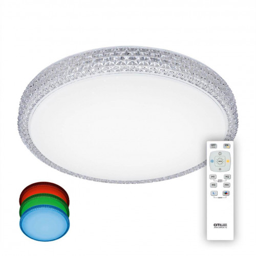 потолочный светодиодный светильник citilux альпина cl71840rgb в Саранске