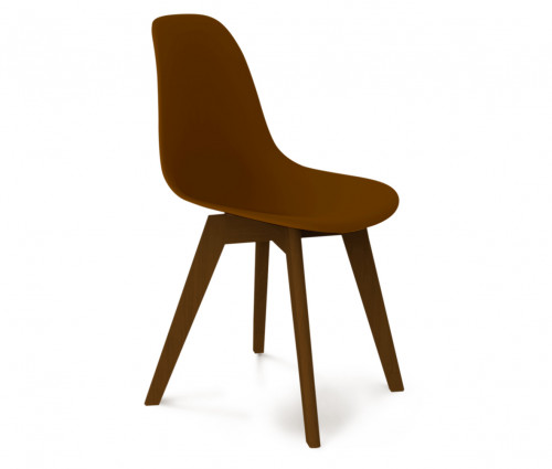 стул dsw коричневый s39 (eames style) в Саранске