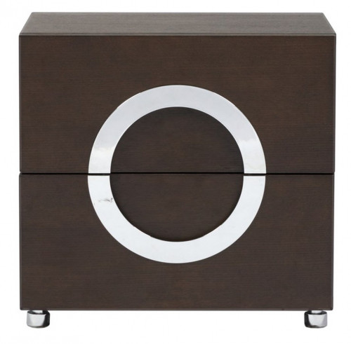 тумбочка stella brown коричневая в Саранске