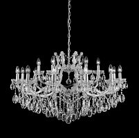 подвесная люстра crystal lux hollywood sp12+6 chrome хром в Саранске