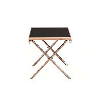 стол кофейный bamboo a серый, серебро, чёрный в Саранске