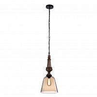 подвесной светильник crystal lux deco sp1 a amber в Саранске
