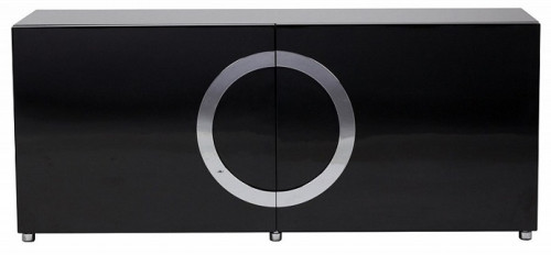 тумба fuller мдф 150x48,5x65 чёрная в Саранске