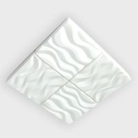 потолочный светодиодный светильник ambrella light orbital parrus fp2381 wh 128w d500*500 в Саранске