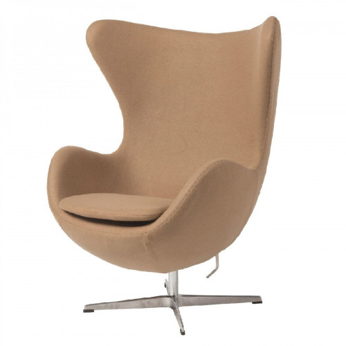 кресло egg chair коричневое в Саранске