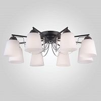 потолочная люстра eurosvet campana 70094/8 черный в Саранске