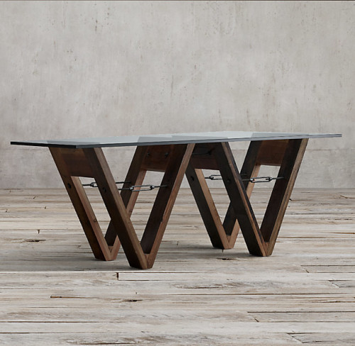стол wood and glass 182 коричневый в Саранске