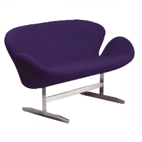 диван swan sofa прямой фиолетовый в Саранске