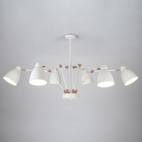 потолочная люстра eurosvet loft 70084/6 белый в Саранске