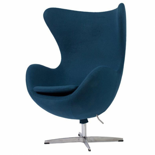 кресло egg chair сине-зеленое в Саранске
