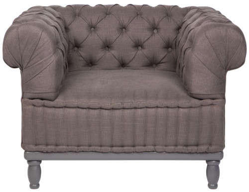 кресло club chair серое в Саранске