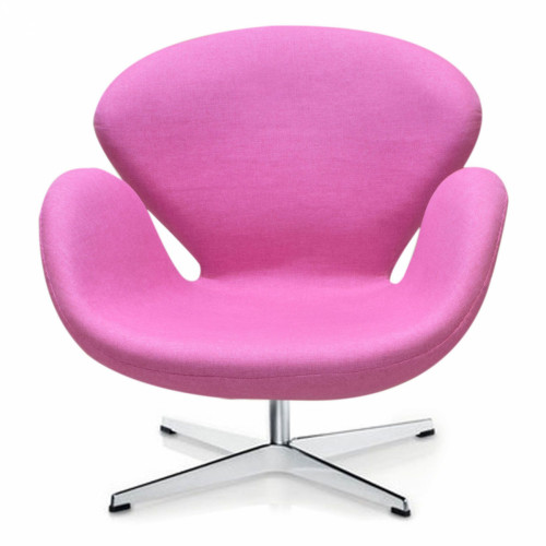 кресло swan chair розовое в Саранске