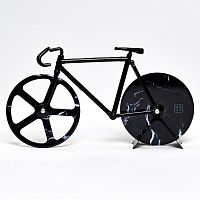 нож для пиццы из нержавеющей стали the fixie, черный мрамор в Саранске