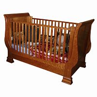 кроватка детская с матрасом коричневая day bed в Саранске