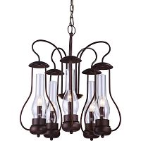 подвесная люстра arte lamp bulbo a8955lm-5br в Саранске