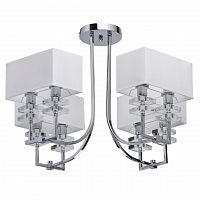потолочная люстра mw-light прато 1 101010708 белая в Саранске