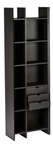 шкаф книжный mdhrrlb070rv коричневый в Саранске