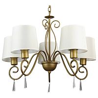 подвесная люстра arte lamp carolina a9239lm-5br в Саранске
