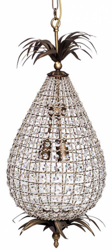 люстра дизайнерская chandelier3 медь и прозрачное стекло в Саранске