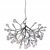 подвесная люстра crystal lux evita sp63 black/transparent в Саранске