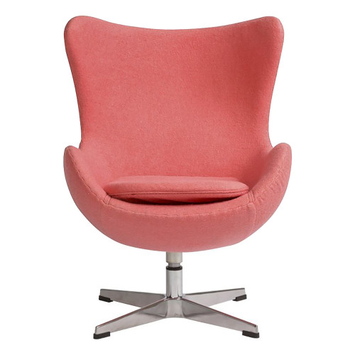 детское кресло egg chair коралловое в Саранске