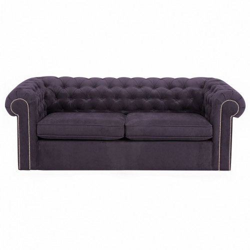 диван chesterfield прямой фиолетовый в Саранске