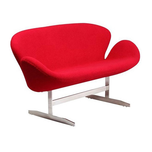 диван swan sofa прямой красный в Саранске