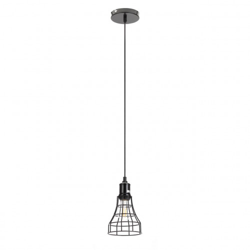 подвесной светильник эра loft pl10 bk в Саранске